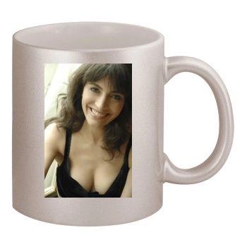 Caterina Murino 11oz Metallic Silver Mug