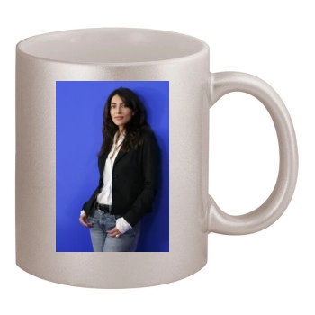 Caterina Murino 11oz Metallic Silver Mug