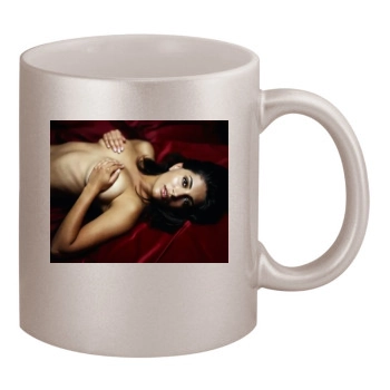 Caterina Murino 11oz Metallic Silver Mug