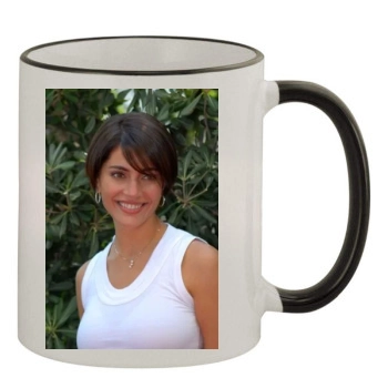 Caterina Murino 11oz Colored Rim & Handle Mug