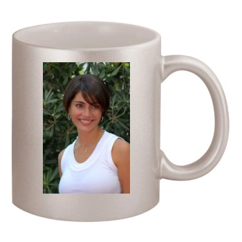 Caterina Murino 11oz Metallic Silver Mug