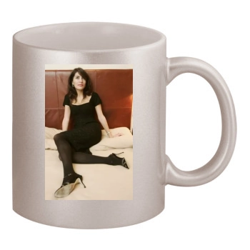 Caterina Murino 11oz Metallic Silver Mug