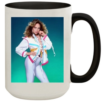 Catherine Bach 15oz Colored Inner & Handle Mug