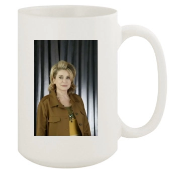 Catherine Deneuve 15oz White Mug