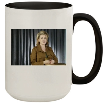 Catherine Deneuve 15oz Colored Inner & Handle Mug