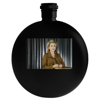 Catherine Deneuve Round Flask