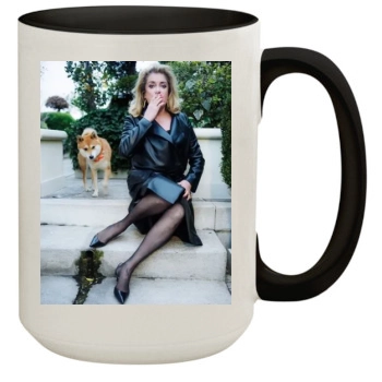 Catherine Deneuve 15oz Colored Inner & Handle Mug