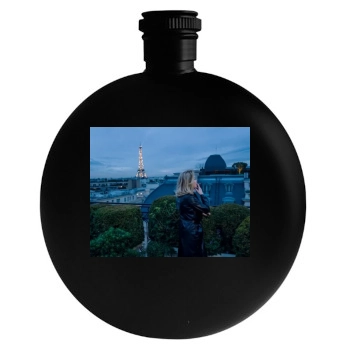 Catherine Deneuve Round Flask