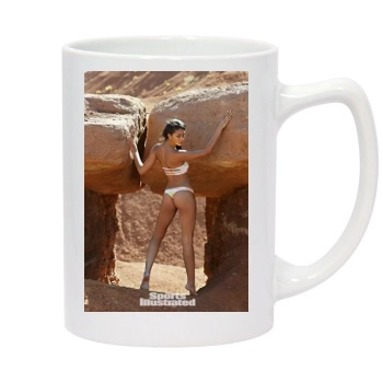 Chanel Iman 14oz White Statesman Mug