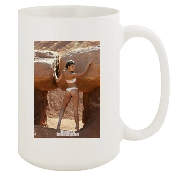 Chanel Iman 15oz White Mug