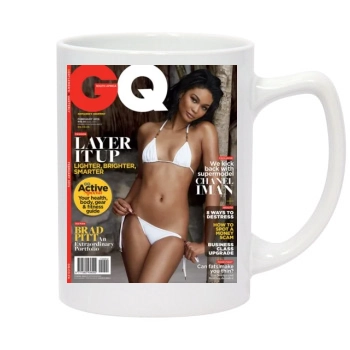 Chanel Iman 14oz White Statesman Mug