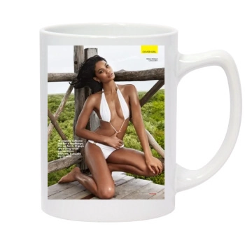 Chanel Iman 14oz White Statesman Mug