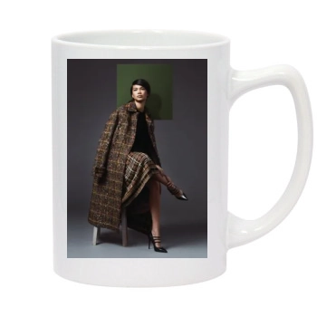 Chanel Iman 14oz White Statesman Mug