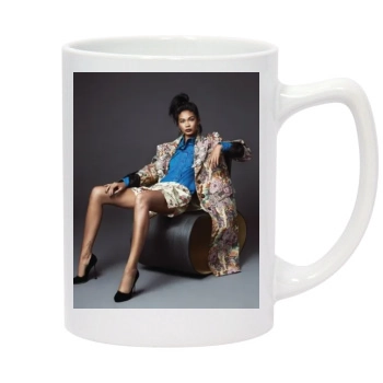 Chanel Iman 14oz White Statesman Mug