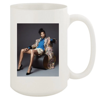 Chanel Iman 15oz White Mug