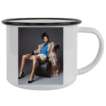 Chanel Iman Camping Mug