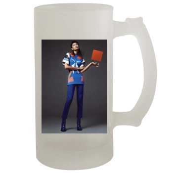 Chanel Iman 16oz Frosted Beer Stein