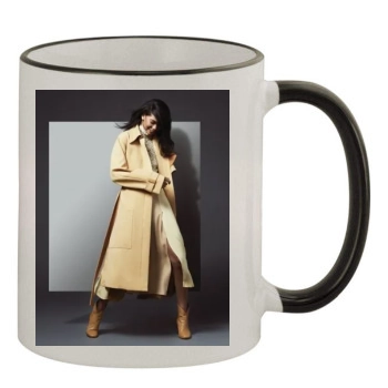 Chanel Iman 11oz Colored Rim & Handle Mug