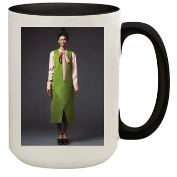 Chanel Iman 15oz Colored Inner & Handle Mug