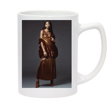 Chanel Iman 14oz White Statesman Mug