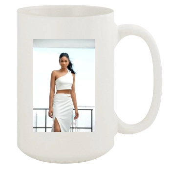 Chanel Iman 15oz White Mug