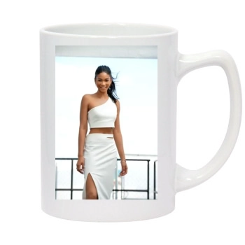 Chanel Iman 14oz White Statesman Mug