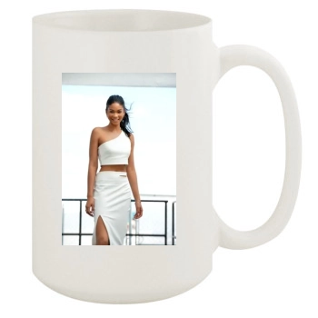 Chanel Iman 15oz White Mug