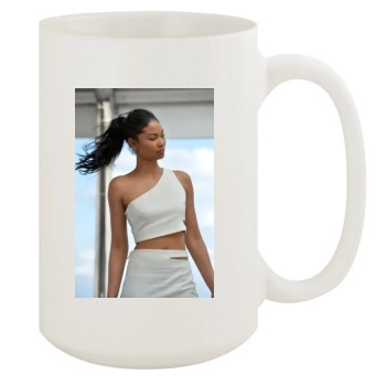 Chanel Iman 15oz White Mug