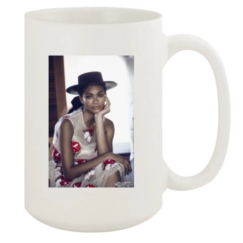 Chanel Iman 15oz White Mug
