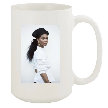 Chanel Iman 15oz White Mug