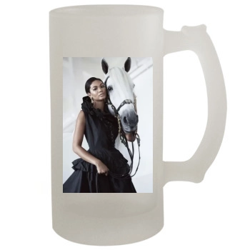 Chanel Iman 16oz Frosted Beer Stein