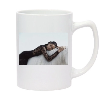 Chanel Iman 14oz White Statesman Mug