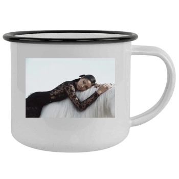 Chanel Iman Camping Mug