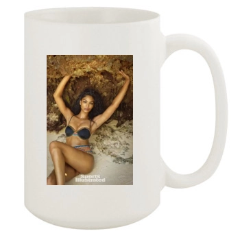 Chanel Iman 15oz White Mug