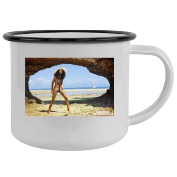 Chanel Iman Camping Mug