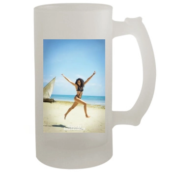 Chanel Iman 16oz Frosted Beer Stein