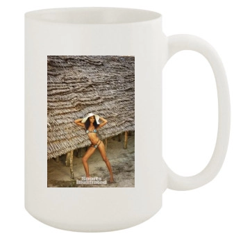 Chanel Iman 15oz White Mug