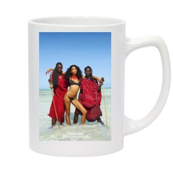 Chanel Iman 14oz White Statesman Mug