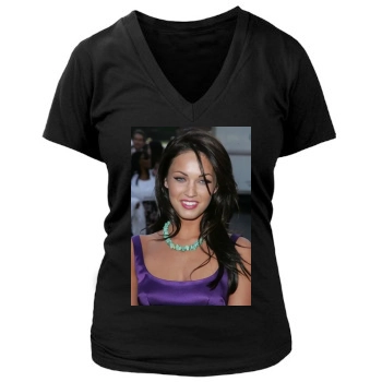 Megan Fox Women's Deep V-Neck TShirt