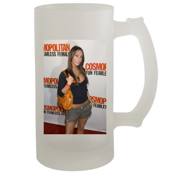 Megan Fox 16oz Frosted Beer Stein