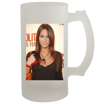 Megan Fox 16oz Frosted Beer Stein