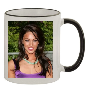 Megan Fox 11oz Colored Rim & Handle Mug