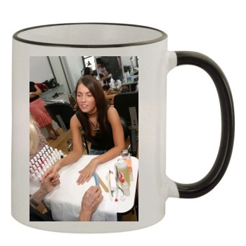 Megan Fox 11oz Colored Rim & Handle Mug