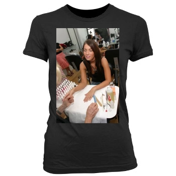 Megan Fox Women's Junior Cut Crewneck T-Shirt