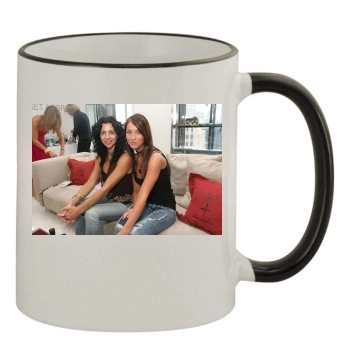 Megan Fox 11oz Colored Rim & Handle Mug