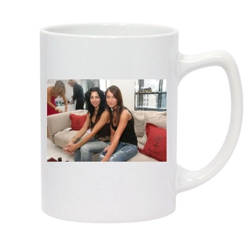 Megan Fox 14oz White Statesman Mug