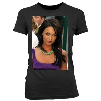 Megan Fox Women's Junior Cut Crewneck T-Shirt