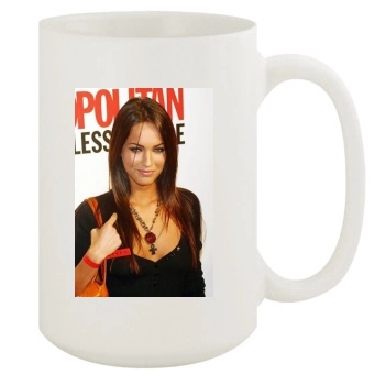 Megan Fox 15oz White Mug