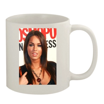 Megan Fox 11oz White Mug