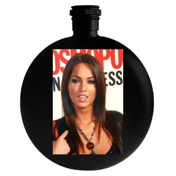 Megan Fox Round Flask